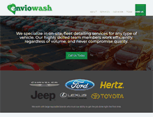 Tablet Screenshot of enviowash.com